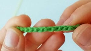 The back of the chain